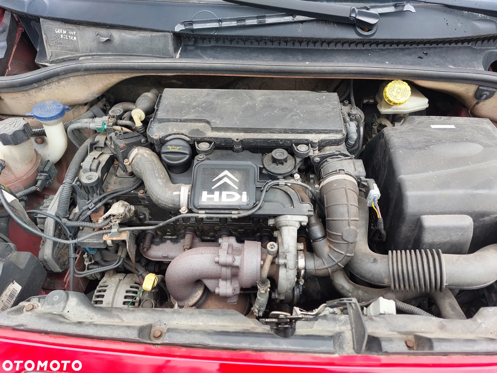 Zderzak CITROEN C2 1,4D 04R. maska,drzwi,klapa,lampy.... - 8
