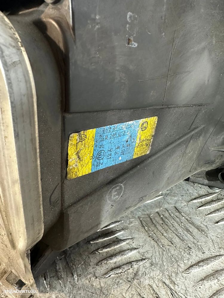 .Oticas Farol Frente Frontal Esquerda Direita Original Skoda Fabia I 1 Mk1 6Y 1999 a 2007 - 5