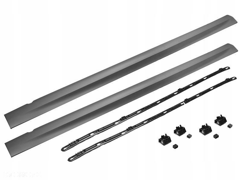 Progi Nakłdki Listwy plastikowe Tuning R20 R-line look VW Golf VI 6 5k 5k0 - 1