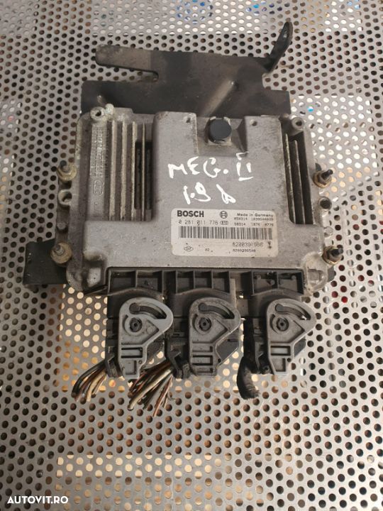 Calculator Motor Ecu Renault Megane 2 1.9 Dci 120 Cai - 1