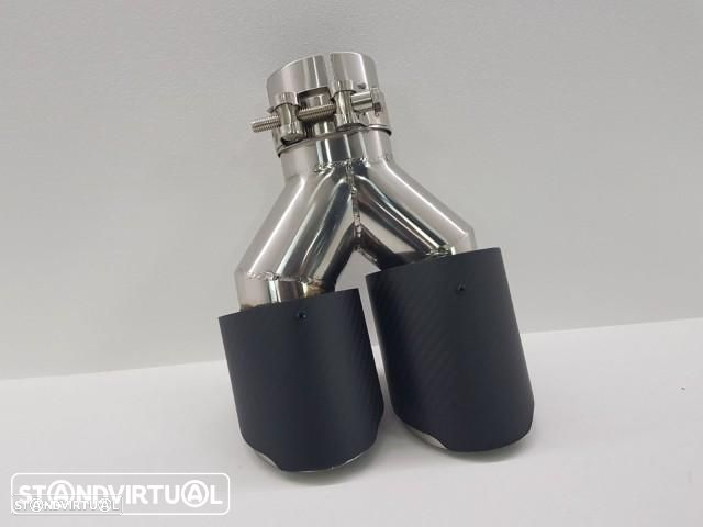 Ponteira de Escape Look Akrapovic Dupla - 3