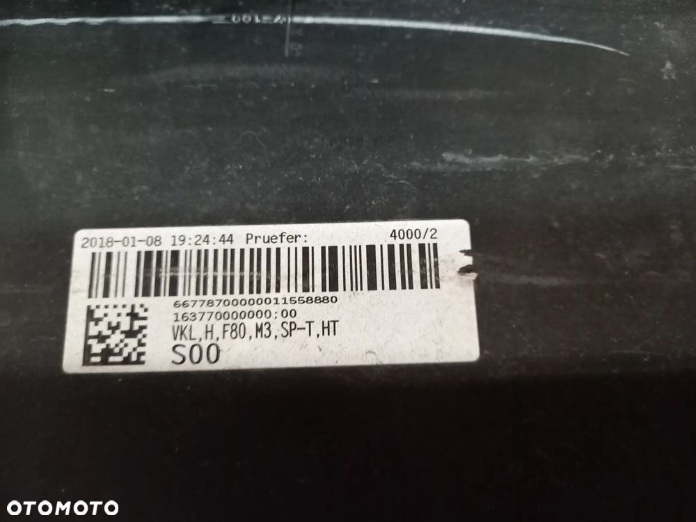 Bmw M3 F80 M-Power zderzak tyl tylni tylny - 9