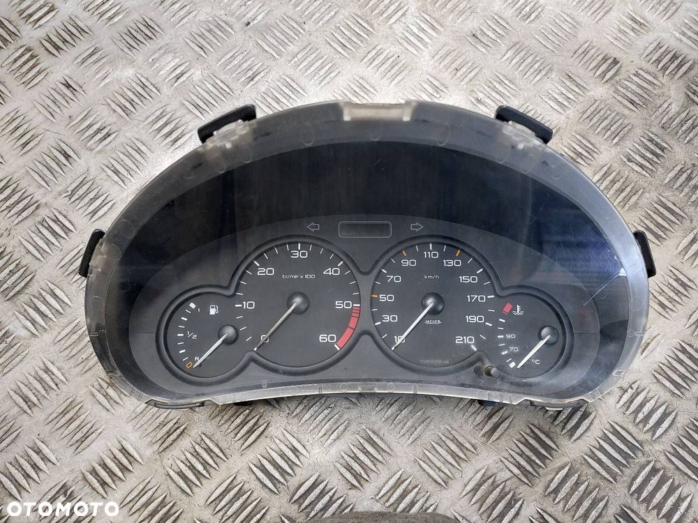 LICZNIK ZEGARY PEUGEOT 206 I 1.4 8V 9643401180 - 1