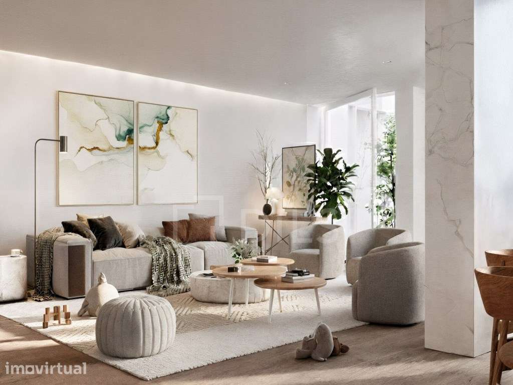 Moradia T5 +1 com terraço com piscina privada em Campo de Ourique - Grande imagem: 5/40