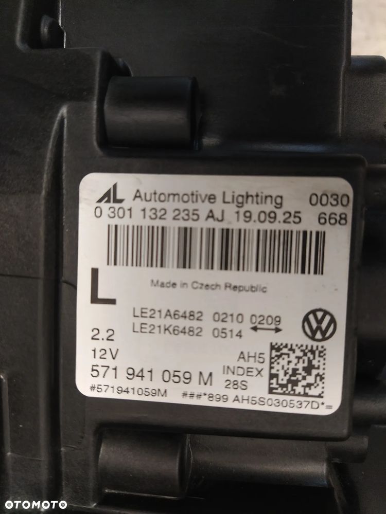 VW TIGUAN III LAMPA REFLEKTOR PRZÓD PRZEDNI FULL LED IQ LIGHT LEWA ORYGINAŁ - 11