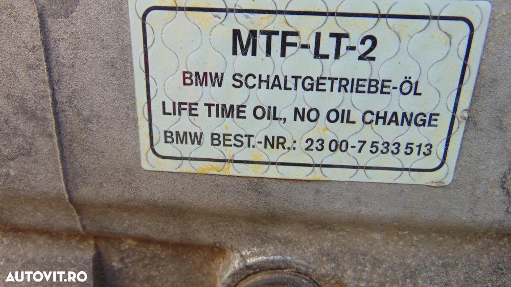 Cutie viteze manuala,5 viteze BMW E87,E81 an 2004-2010 cod 2200074390.  1.6 benzina - 3