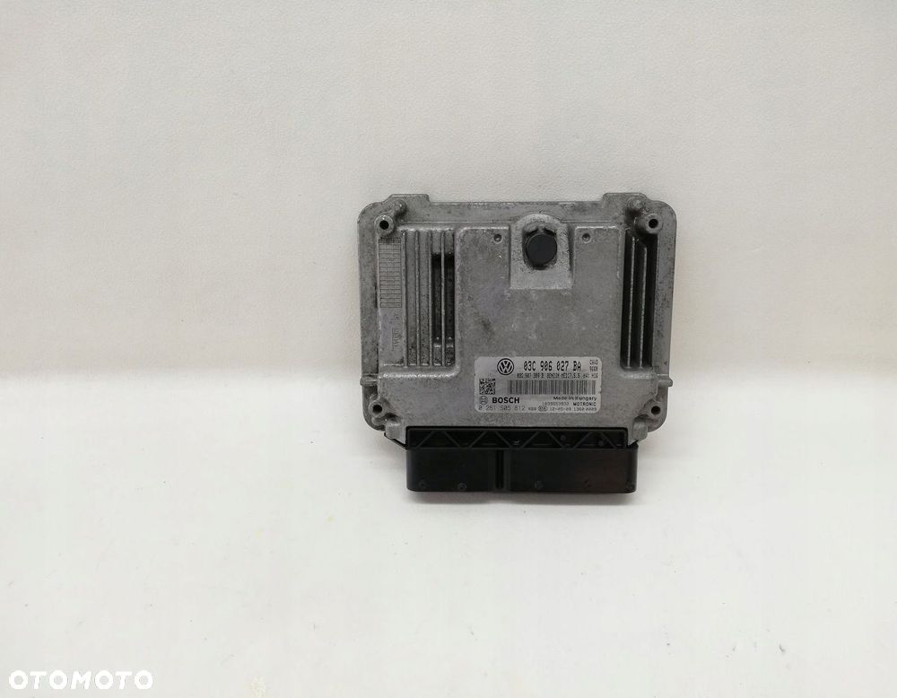 KOMPUTER SILNIKA STEROWNIK VW GOLF VI 1.4 TSI 0261S05812 03C906027BA - 1
