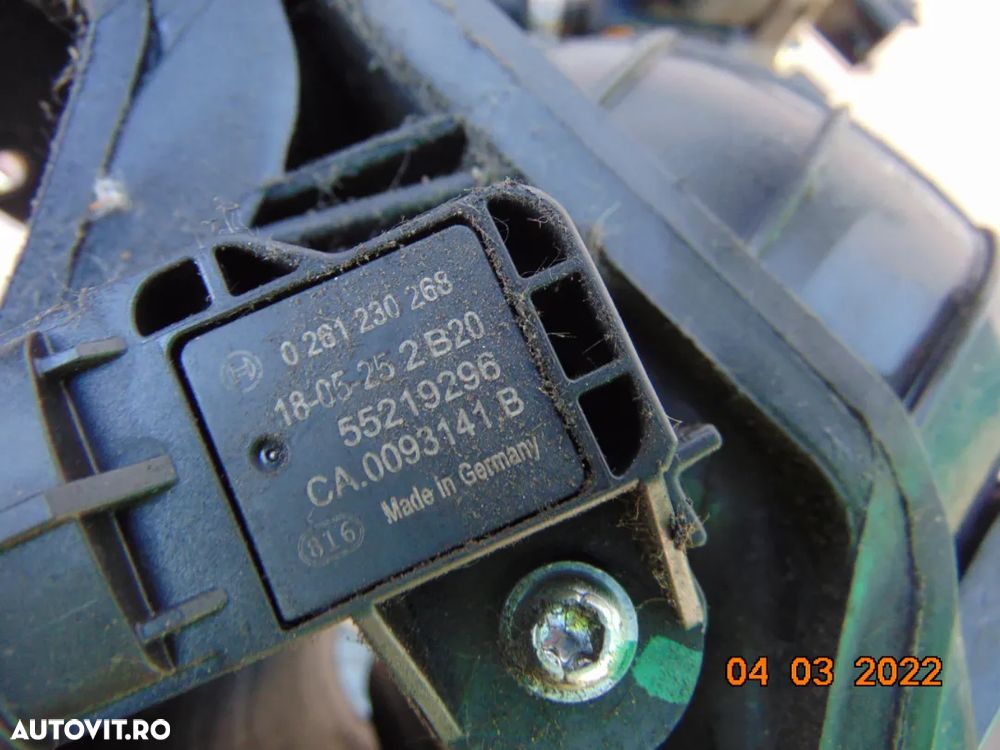 Senzor presiune admisie Fiat 500 tipo panda evo punto doblo alfa romeo giulietta mito lancya ypsilo - 1