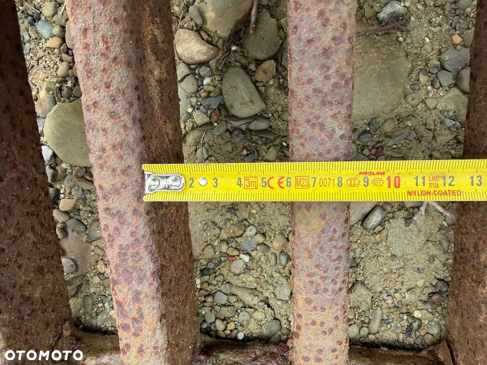 Łyżka ażurowa 145cm złącze Verachtert CW30 CW40 przesiewająca sortująca do koparki koparka. 150 140 - 7