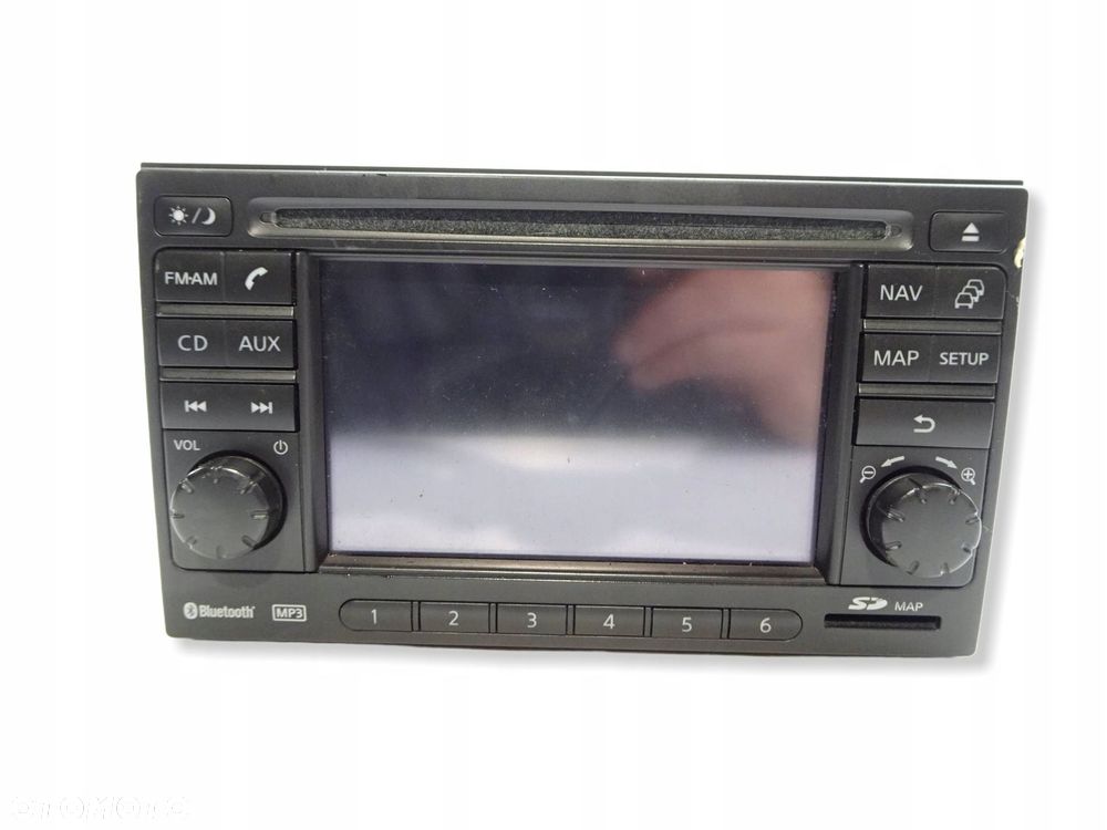 radio cd nissan qashqai j10 lift 10-13 r z kodem 25915bh20c - 2