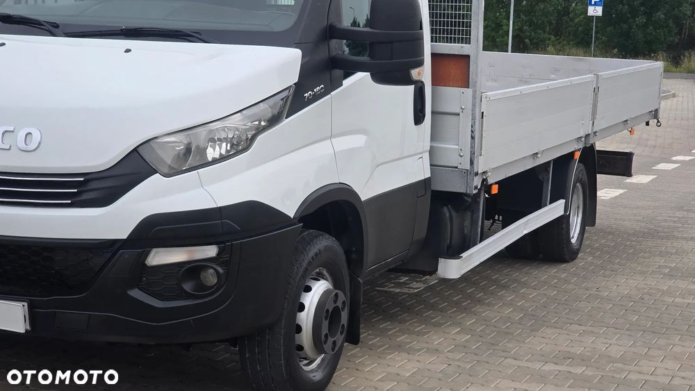 Iveco DAILY 3.0 180KM 10EP 72C18❗❗ŁADOWNOŚĆ 4 TONY / ZABUDOWA ROMCAR 5.20M / SKRZYNIA OTWARTA / ROSTAW OSI 4.35 / SKRZYNIA MANUALNA / TEMPOMAT / BURTY 40CM / SALON POLSKA / 1 WŁASCICIEL -❗❗ - 18