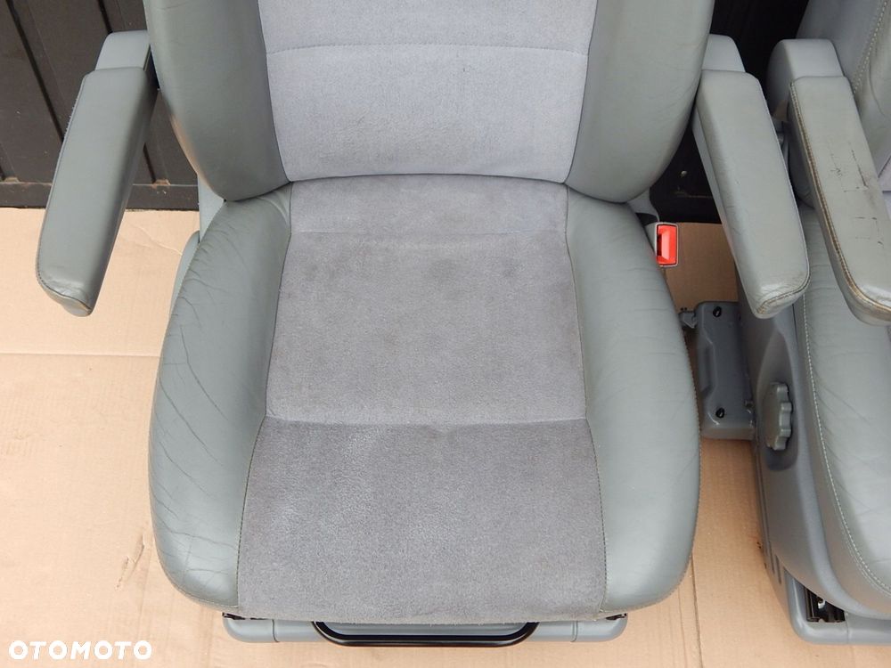 vw t5 t6 multivan fotel kierowcy pasażer prawy lewy przód komplet alcantara - 8