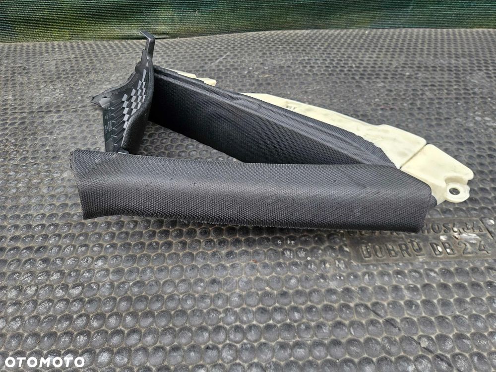 Osłona Poszycie Słupka C D Czarna S-line Tapicerka Podsufitki AUDI A4 B8 Sedan - 5