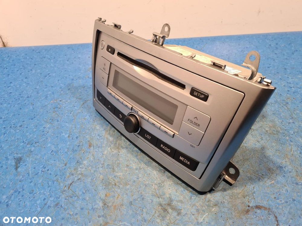 TOYOTA AVENSIS T27 LIFT RADIO CD 86120-05210 - 3