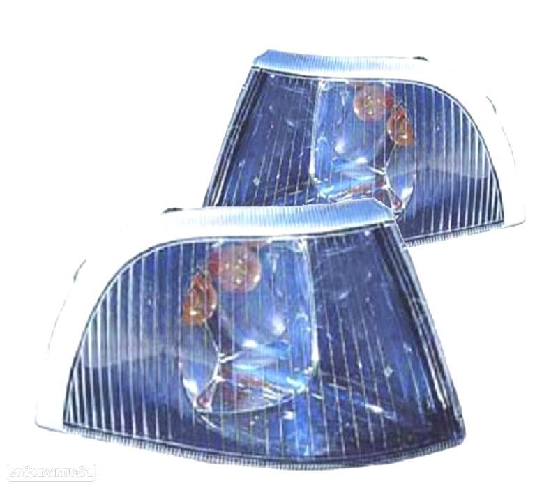 PISCAS FRONTAIS VOLVO S40 96-00 FUNDO PRETO - 1