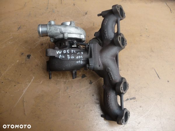AUDI A4 B5 B6 A6 C5 PASSAT B5 FL 101 110 115 KM  TURBINA TURBOSPRĘŻARKA 454231-5010S