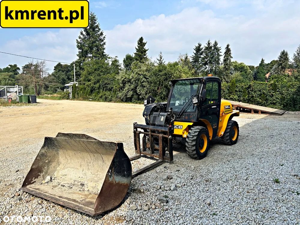 JCB 520-40 4WS ŁADOWARKA TELESKOPOWA 2020R | MANITOU MT 420 H, MANITOU BT 420, JCB 516-40, MERLO P 25.6, BOBCAT TL25.60, DIECI MINI AGRI 25.6, GENIE GTH-2506 - 12