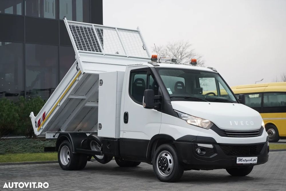 Iveco DAILY 35-160 / BASCULATOR SPATE / BLOCARE DIFERENȚIALĂ / DUBLU / AUTOMATĂ / IMPORTAT - 2