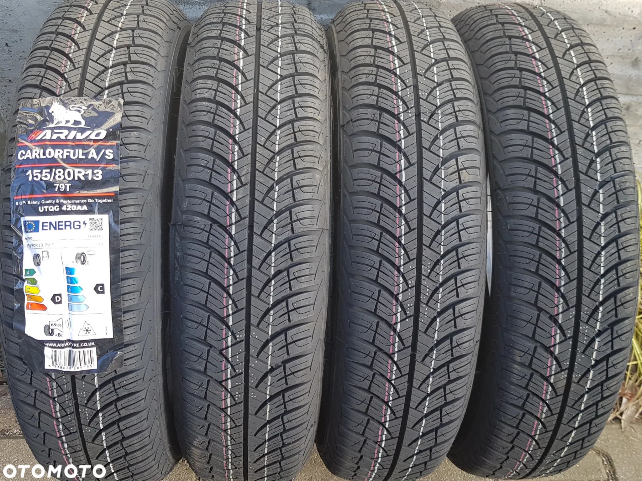 4x 155/80R13 Arivo Carlorful AS Komplet opon całorocznych - 1