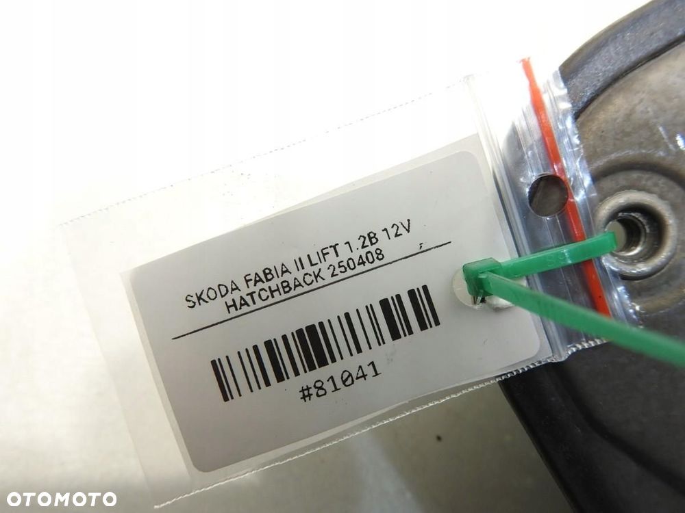 PODNOŚNIK MECHANIZM SZYBY PRAWY TYŁ SKODA FABIA II 5J4839402H - 4