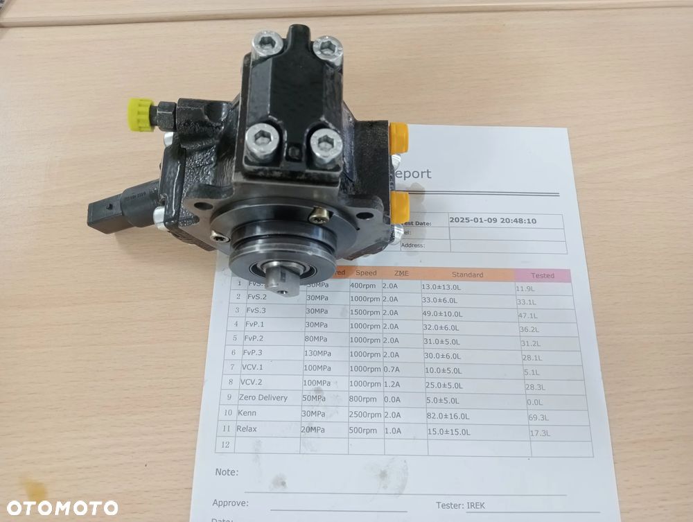 POMPA WTRYSKOWA BOSCH 0445010008 SPRAWDZONA USZCZELNIONA MECEDES SPRITER VITO