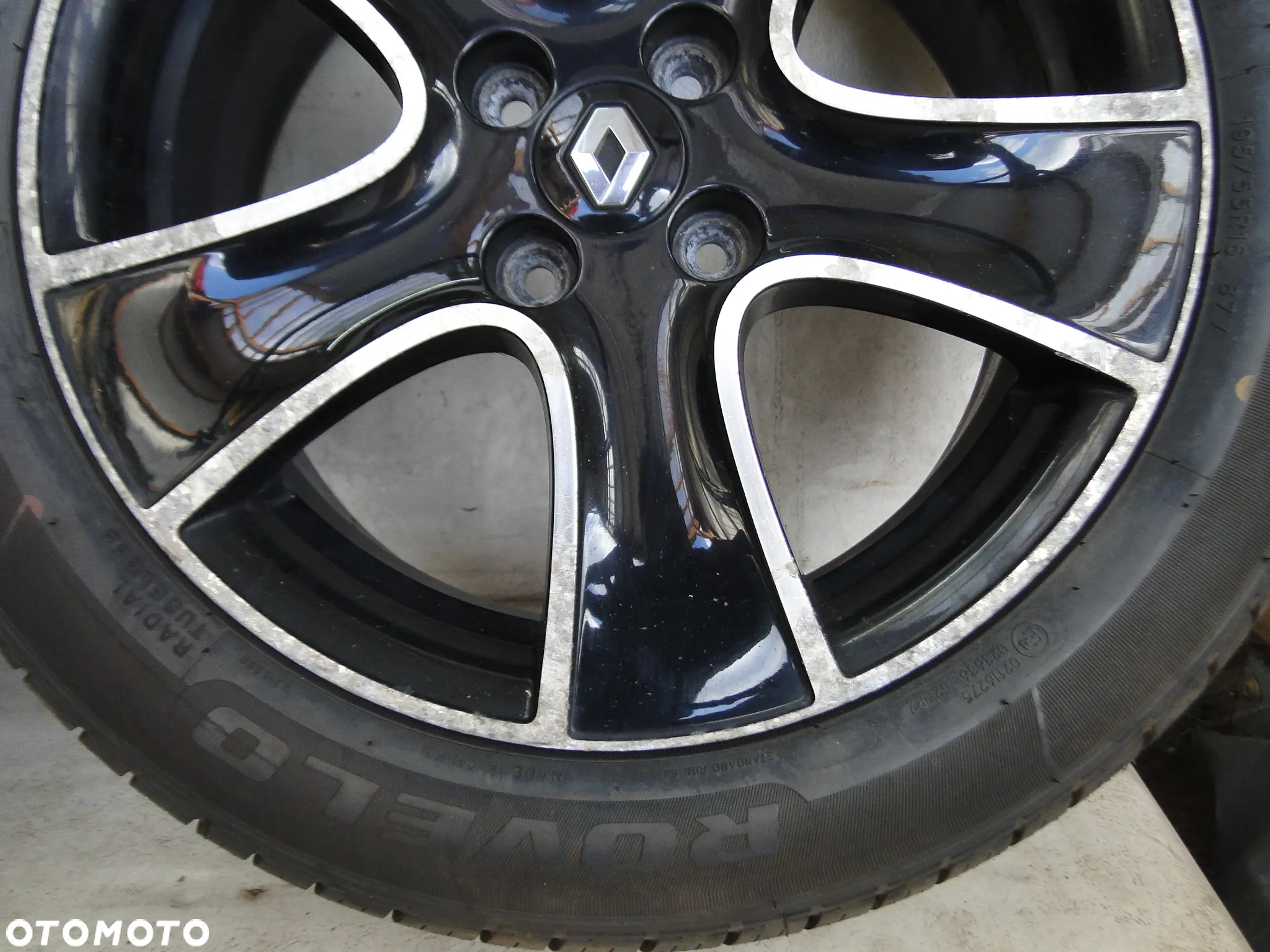 RENAULT CLIO 4 IV FELGA FELGI OPONY 6.5x16 ET-44 195/55R16 - 13