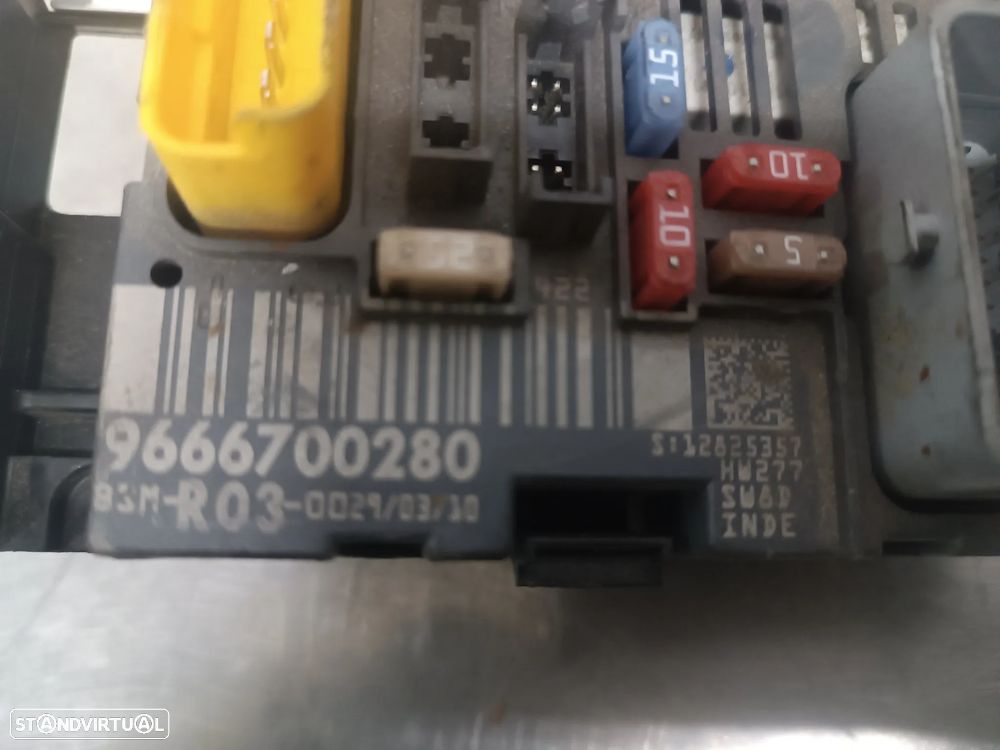 CAIXA DE FUSIVEIS BSM R03 CITROEN JUMPY II / FIAT SCUDO / PEUGEOT EXPERT REF. 9666700280 - 2