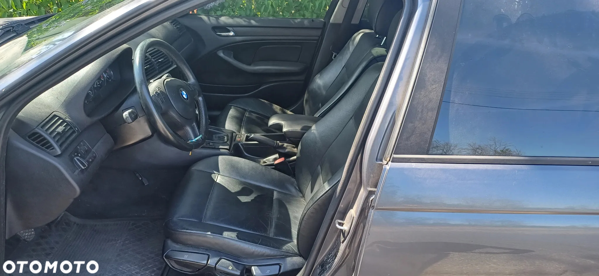 BMW e46 SEDAN FOTELE SKÓRA ładne BOCZKI KANAPA SKŁADANA - 2