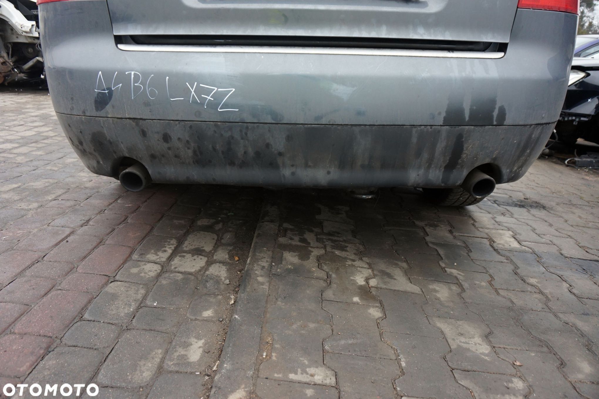 ZDERZAK TYLNY A4 B6 SEDAN LX7Z  SZARY AUDI 2000-2006 - 1