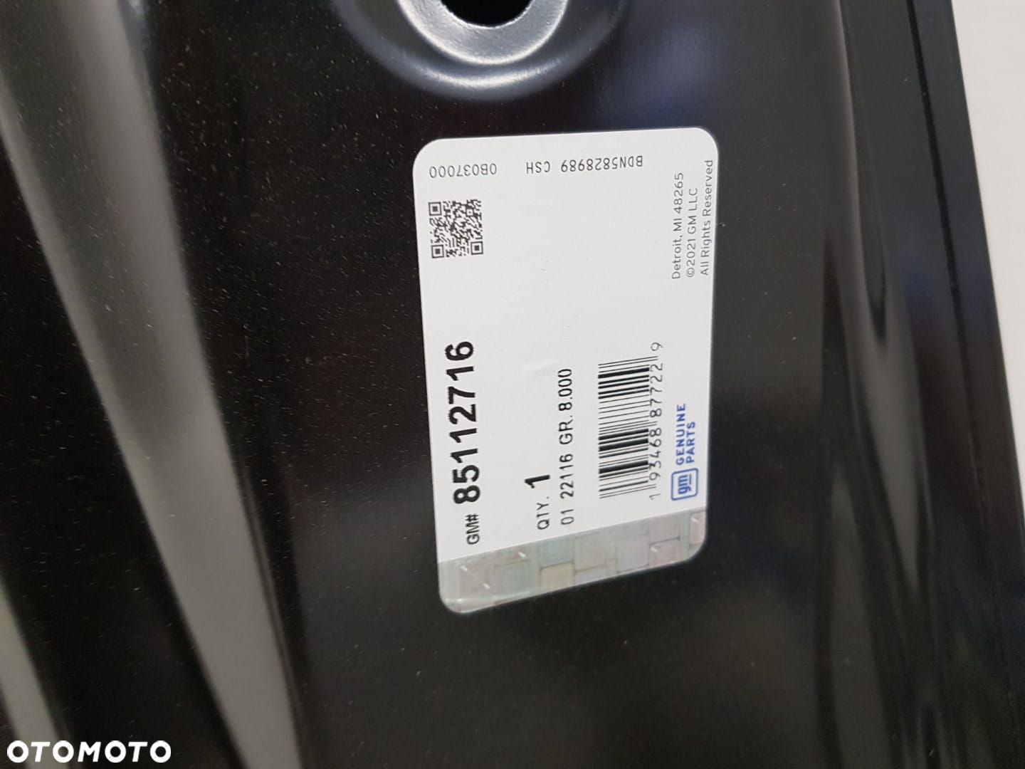 NOWA ORYGINALNA MASKA GMC YUKON 5 / YUKON V  XL 21-25 85112716 - 6