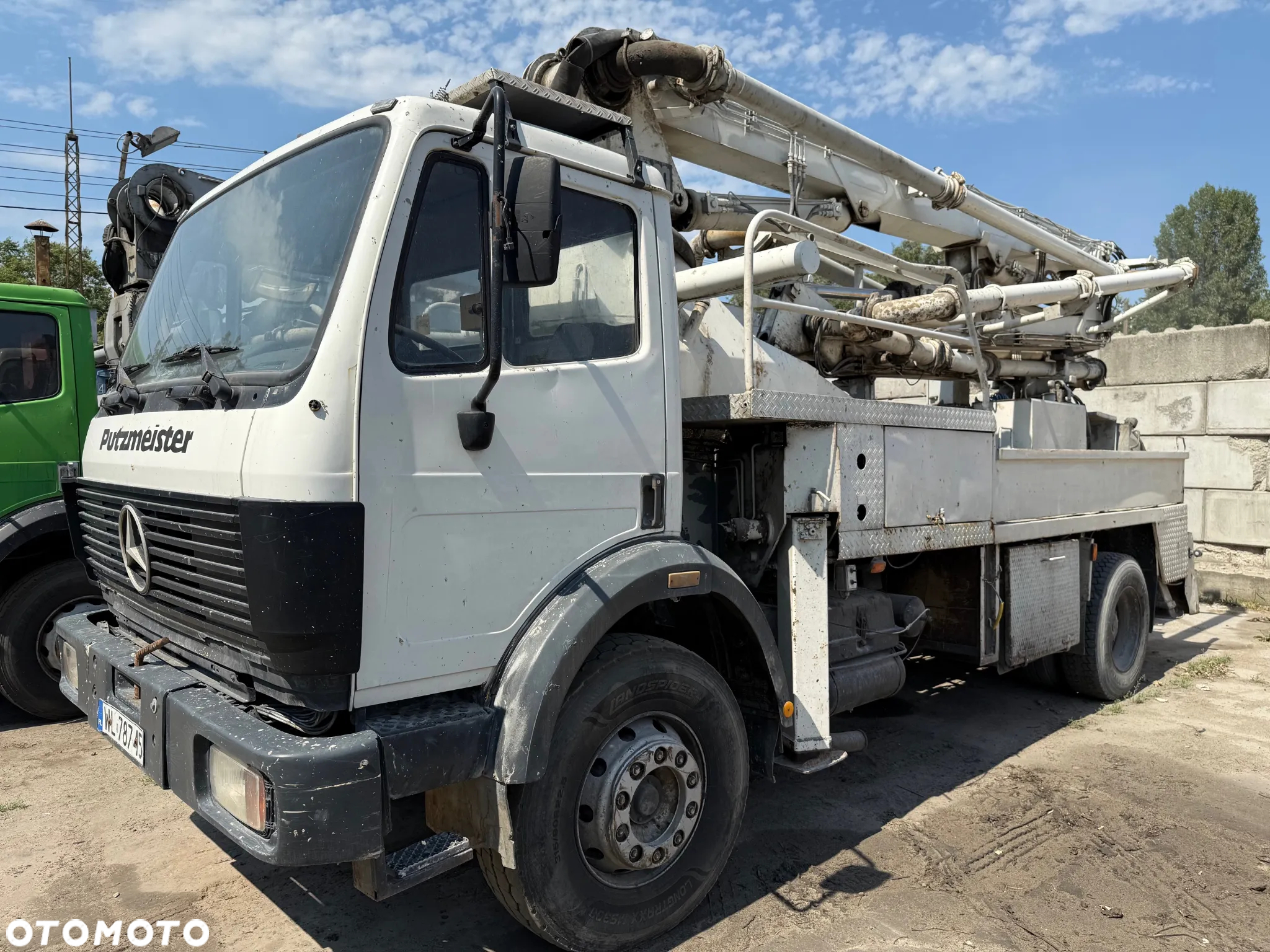 Mercedes-Benz 1722 Pompa Do Betonu Putzmaister M24 Halowa - 2