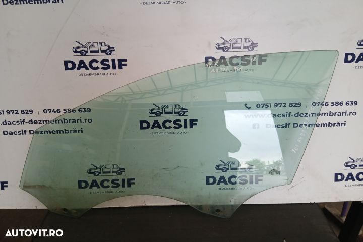 Geam usa fata stanga 43R-001582 43R-001582 Audi A4 B8/8K [2007 - 2011 - 1