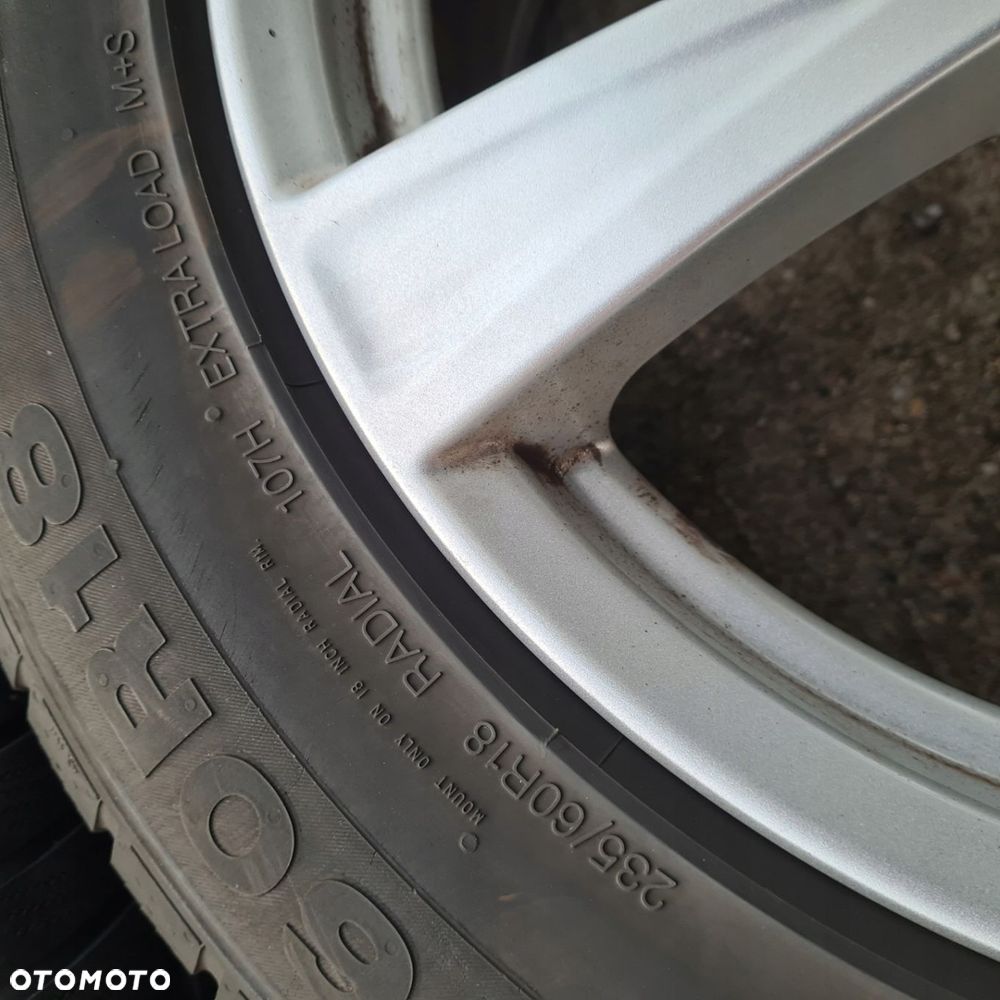 ZIMA KOŁA ORYGINAŁ VOLVO XC 90 XC90 XC 60 XC60 FORD EDGE E-PACE 235/60 R18 - 8