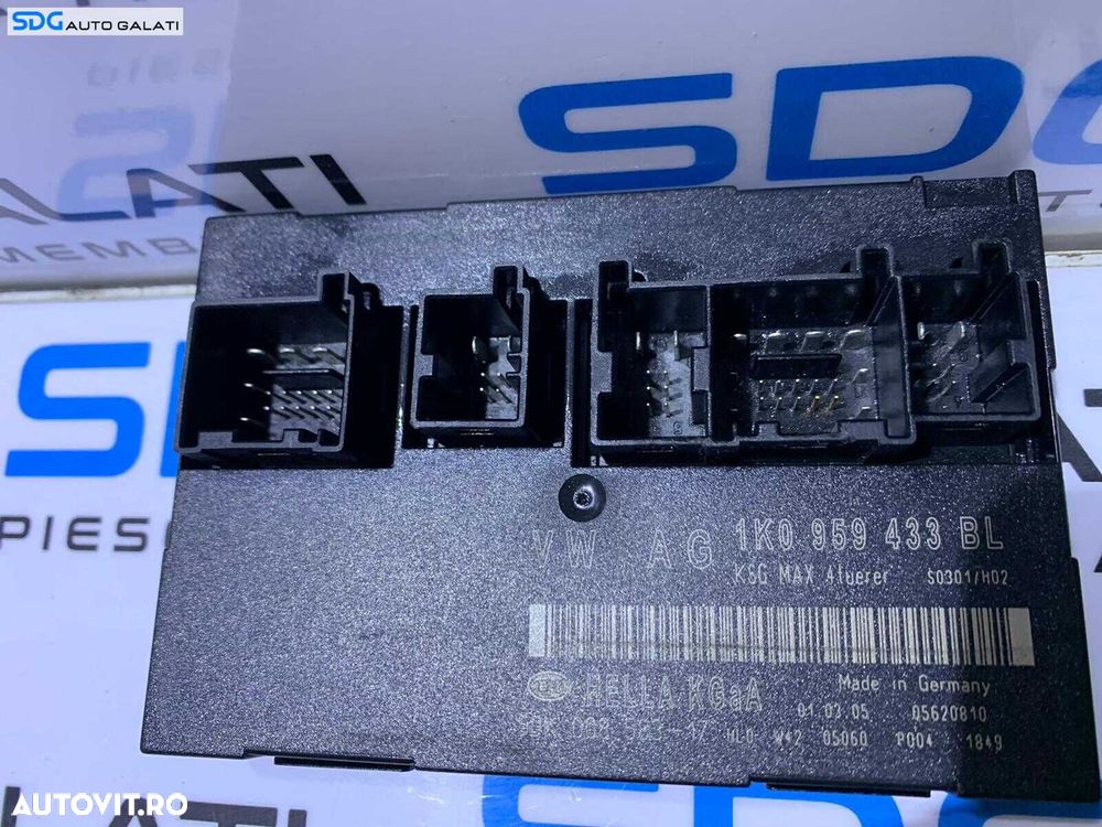 Unitate Modul Calculator Confort Comfort VW Golf 5 2004 - 2008 Cod 1K0959433BL [L3256] - 3