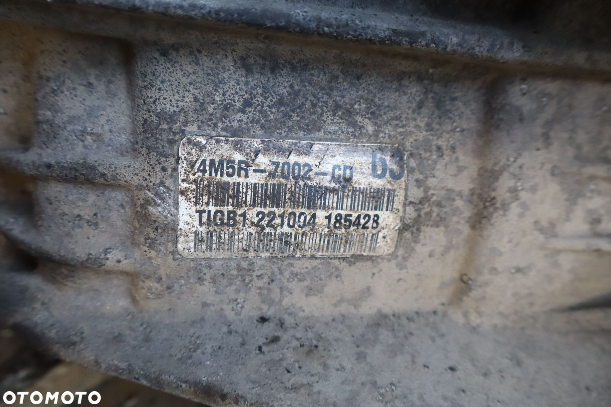 SKRZYNIA BIEGÓW 6 BIEGOWA V50 2.0D 4M5R-7002-CD - 6