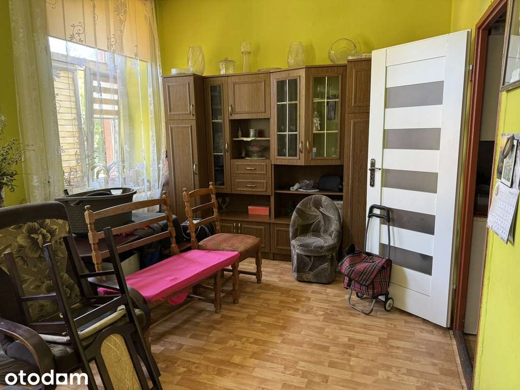 2 pokoje na parterze + 2 duże piwnice + ogródek