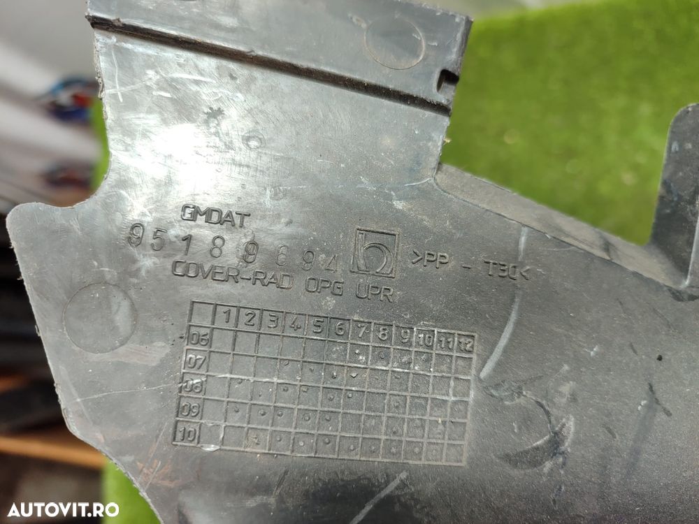 ORNAMENT SUPERIOR RADIATOR OPEL ANTARA 2.2 DIESEL 2016 COD OEM 95189694 / 2012-2017 - 8