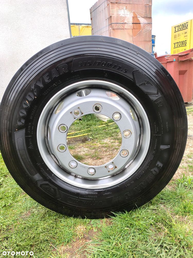 2x goodyear 315x70x22,5 prowadząca - 5