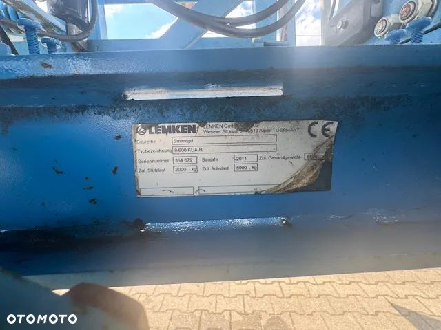 Lemken SMARAGD 9/600 KUA-B + siewnik do poplonów Einböck P-BOX-STI 600 - 9