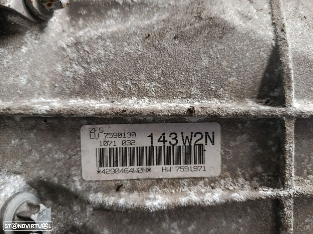 Caixa de velocidades BMW 520D 177CV REF: 143W2N 6HP-21 - 4