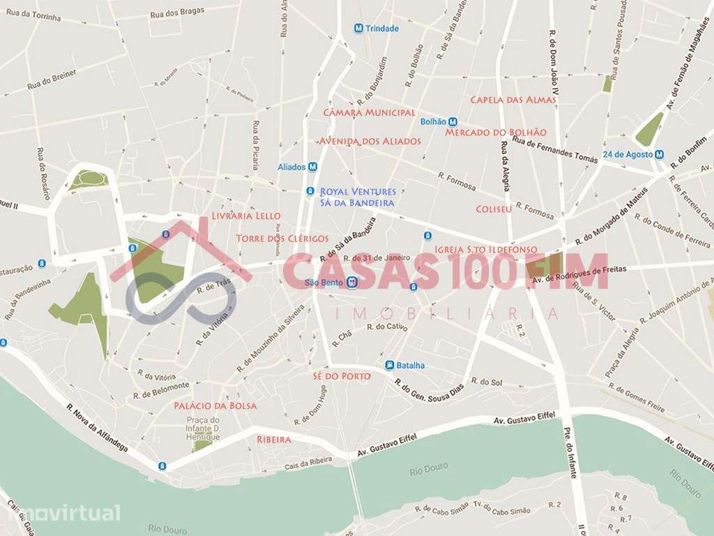 Loja 2 pisos com montra Rua Sá da Bandeira, Porto - Grande imagem: 5/7