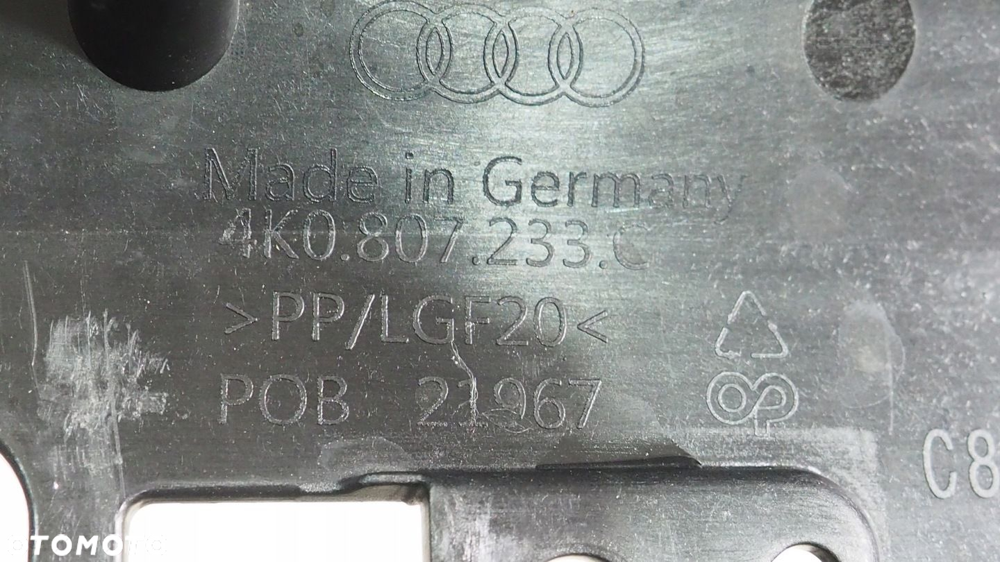 Audi A6 C8 wzmocnienie grilla 4K0807233C - 6