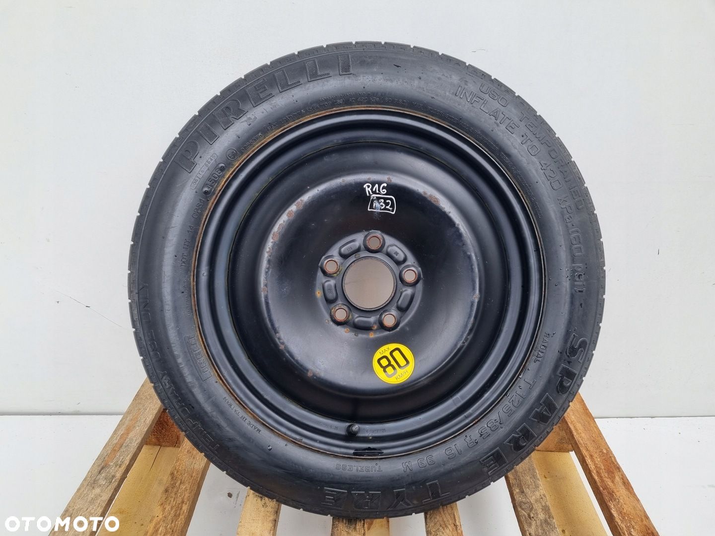 Ford C-Max Focus Mk2 II KOŁO DOJAZDOWE dojazdówka 125/85 R16 5x108 1S71MH - 1