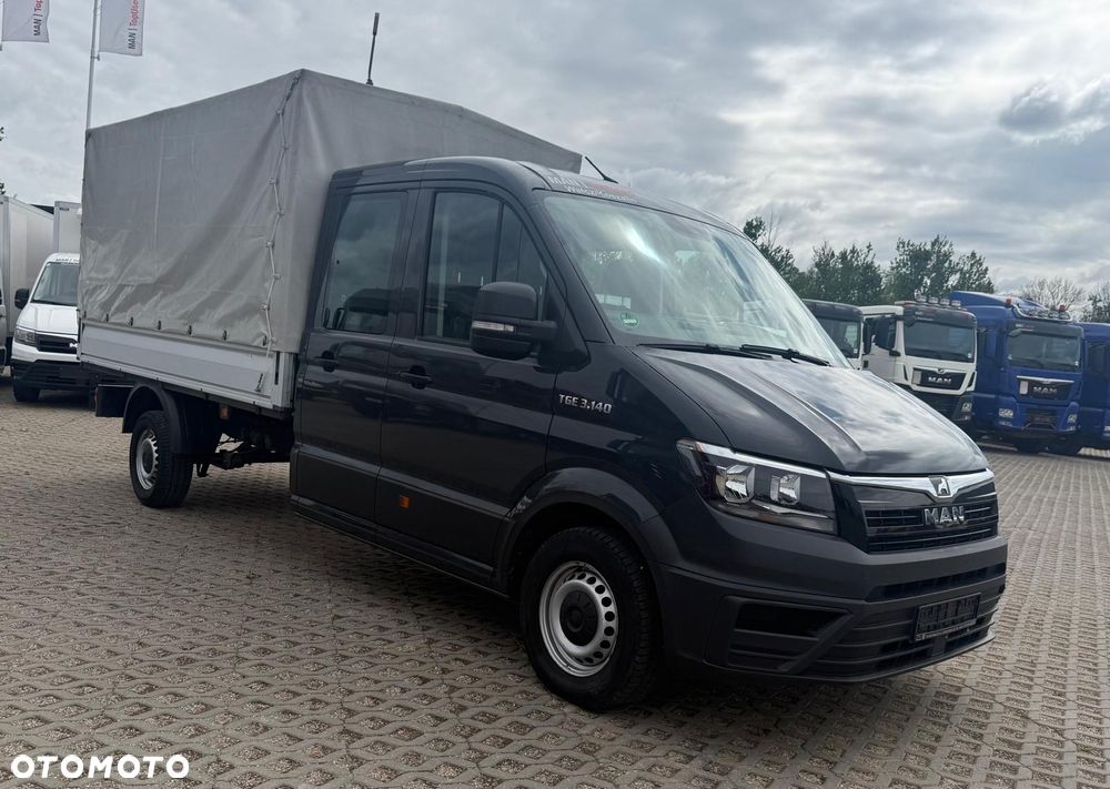 MAN TGE  DOKA 7 0sobowa  +Skrzynia/Plandeka - 2