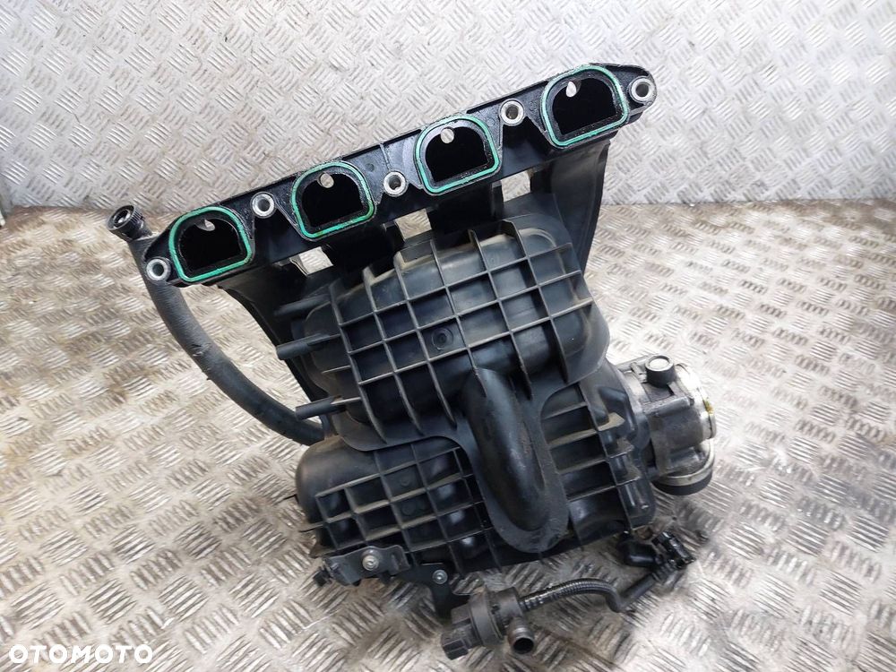 KOLEKTOR SSĄCY + PRZEPUSTNICA BMW E87 116i 1.6 16V N45 N45B16A 1439224 - 3