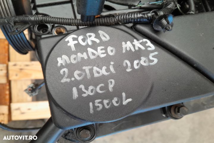 Motor fara anexe 2.0 TDCI 130 CP Ford Mondeo MK3 [2000 - 2003] Sedan - 6