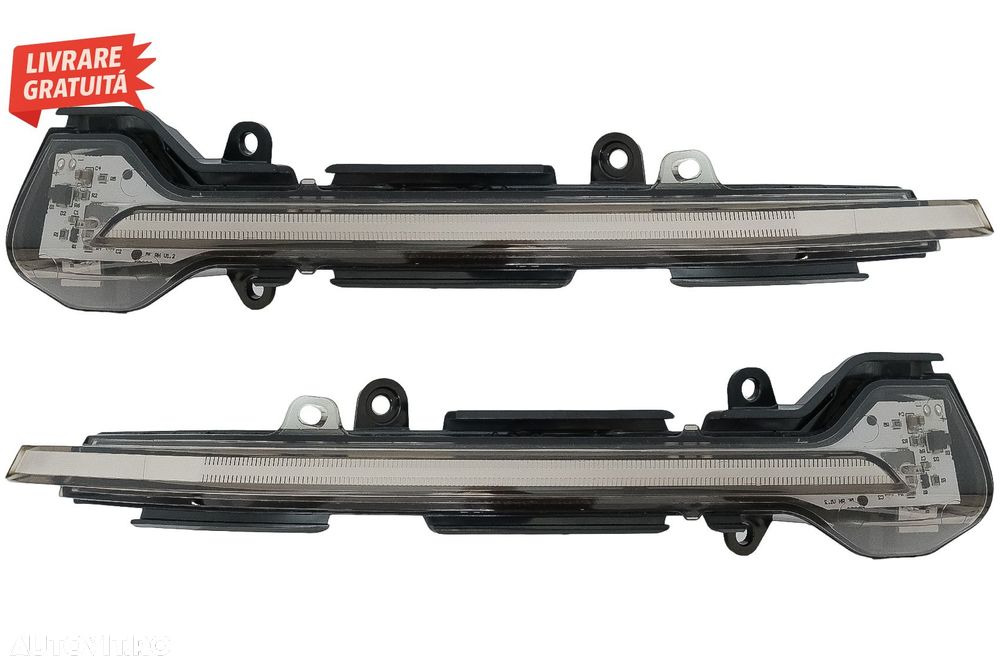 Indicator Dinamic Full LED pentru Oglinda Osram LEDriving DMI Seat Leon 5F (2012-)- livrare gratuita - 3