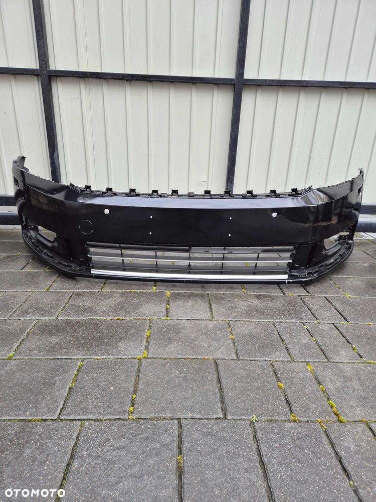 VW PASSAT B7 10-14 Zderzak Przód Przedni 6xPDC SPRYSKI nr 3AA807221 - 3