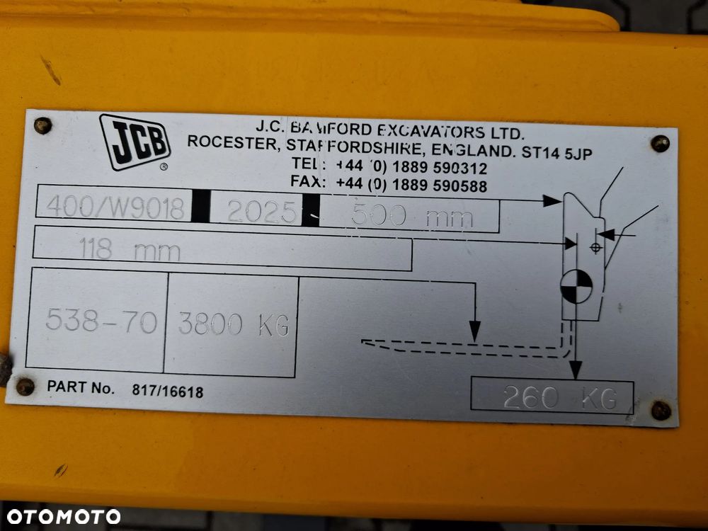 JCB 538 - 70 AGRI - 9