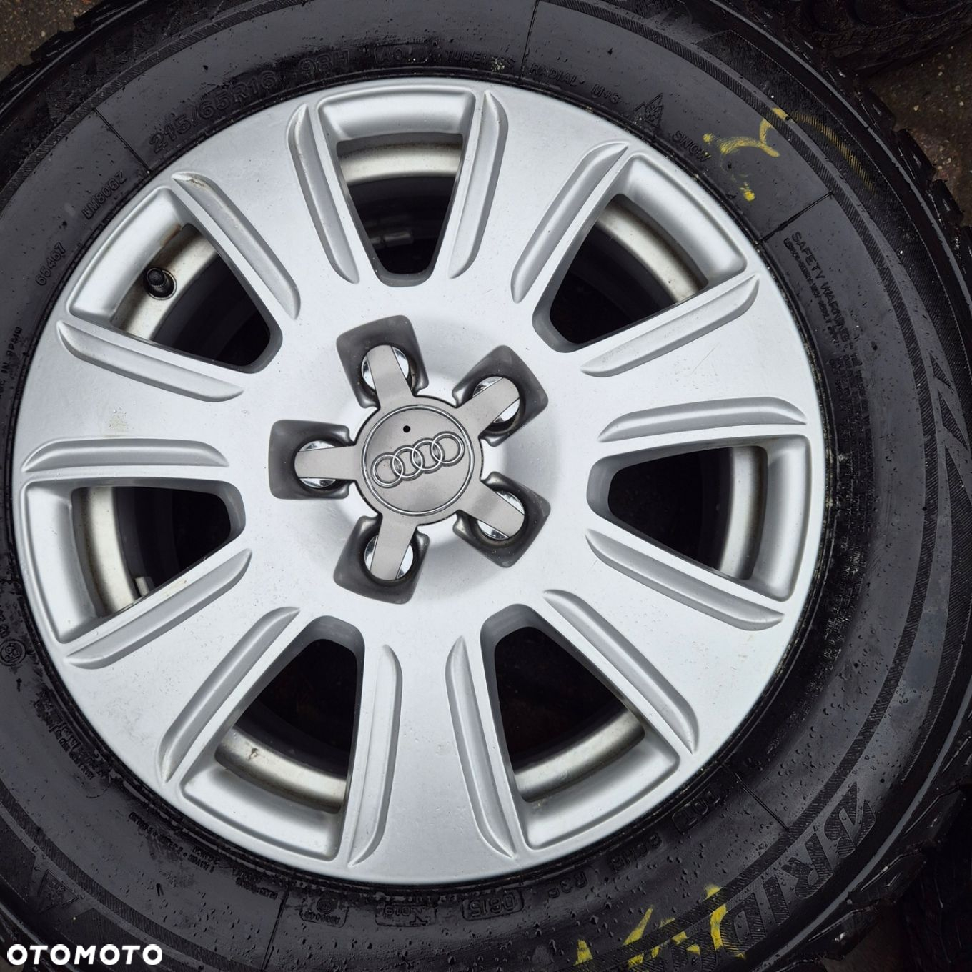KOŁA FELGI ZIMA 16 ORYGINAŁ AUDI Q3 VW TIGUAN T4 215/65 R16 - 4